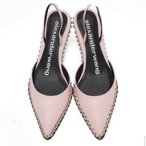 Designer Alexander Wang Rina Pink low heels NWT Size 8 1/2(38.50)